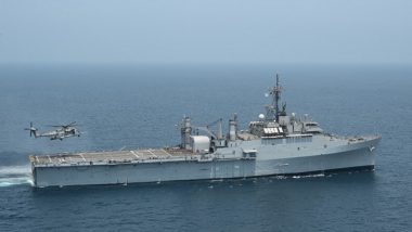 World News | 'Exercise Tiger Triumph': India, US Navy Warships Undertake Operations in Kakinada