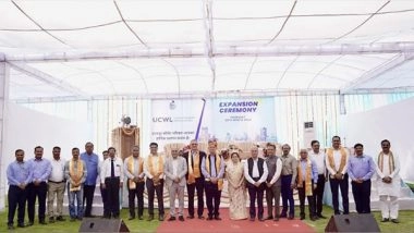Business News | UCWL Inaugurates State-of-the-Art Cement Mill IV at Dabok Plant in Udaipur, Boosting Production Capacity and Sustainability