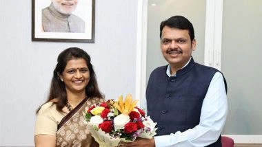 India News | Maharashtra: Congress Leader Shivraj Patil's Daughter-in-law Meets Devendra Fadnavis, Likely to Join BJP on Saturday