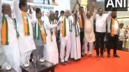 India News | HD Deve Gowda Says BJP-JD(S) Joint Meeting Gives Message to Karnataka People: Fight Against Congress