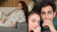 Entertainment News | Nayanthara Sends Best Wishes to Aditi Rao Hydari and Siddharth Following Their Official Engagement Announcement