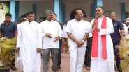 India News | Tripura Governor Indrasena Reddy Nallu Attends Mariumnagar Church on Good Friday