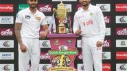 Sports News | Sri Lanka Win Toss, Opt to Bat Against Bangladesh in 2nd Test; Shakib Al Hasan Returns