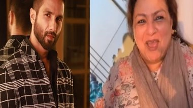 Entertainment News | Shahid Kapoor Shares Fun Video of His Mother Neelima Azeem