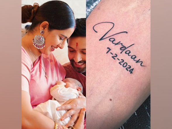 Entertainment News | Vikrant Massey Gets His Son Vardaan's Name Inked on Arm, Shares Pic - Vimarsana News
