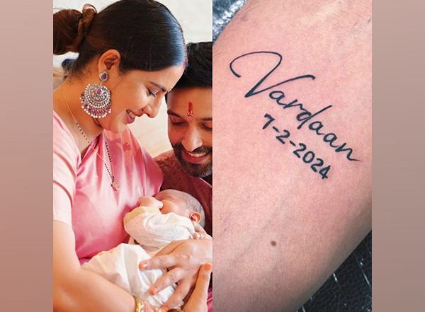 Entertainment News | Vikrant Massey Gets His Son Vardaan's Name Inked on Arm, Shares Pic