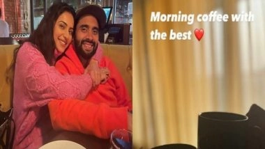 Entertainment News | Rakul Preet Singh Offers Sneak Peek into Her Morning Coffee with Husband Jackky Bhagnani