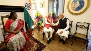 India News | 'Very Special to Witness', Says PM Modi as President Murmu Confers Bharat Ratna to LK Advani