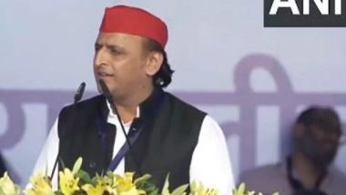India News | Why Be Scared of AAP Leaders if You Are Going '400 Paar'?: Akhilesh Takes Dig at BJP over Poll Pitch at Rally for Kejriwal