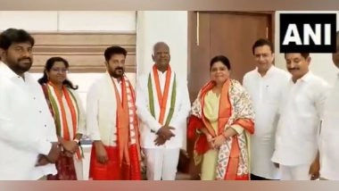 India News | Telangana: BRS MLA Kadiyam Srihari, Daughter Kadiyam Kavya Join Congress