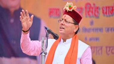 India News | Uttarakhand CM Dhami Campaigns for Tehri BJP Candidate Mala Rajyalakshmi Shah at Lambgaon