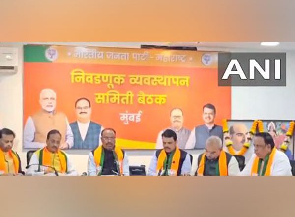 India News | Maharashtra: BJP Holds Core Group Meeting in Mumbai Ahead of LS Polls