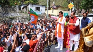 India News | Uttarakhand CM Dhami Confident of PM Modi-led Govt's Third Term, Campaigns for BJP's Tehri Candidate