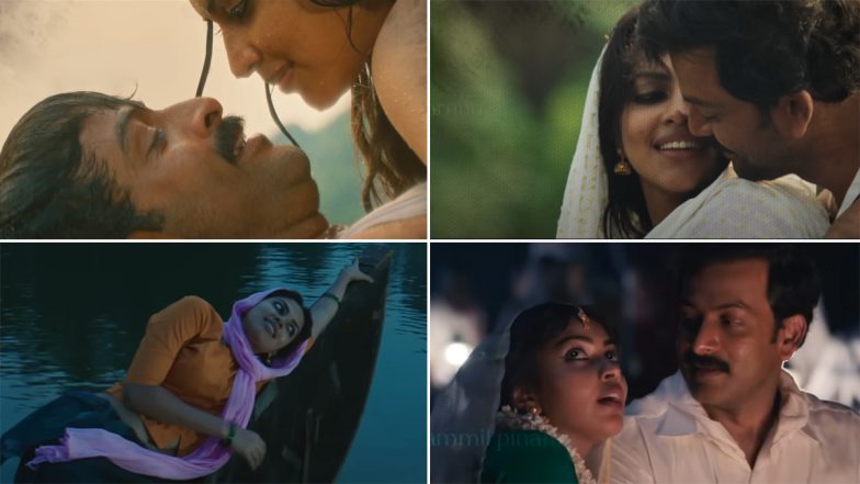 Aadujeevitham aka The Goat Life Song ‘Omane’: Prithviraj Sukumaran and Amala Paul’s Chemistry Shines in This Romantic Track by Chinmayi Sripada–Vijay Yesudas (Watch Video)