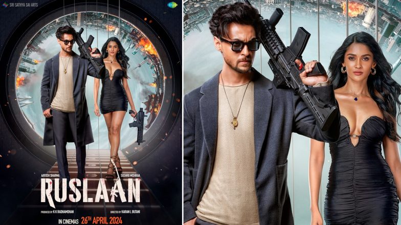 Ruslaan: Sushrii Mishraa’s Hot Look From Aayush Sharma’s Upcoming Actioner Unveiled! Check Out the New Poster