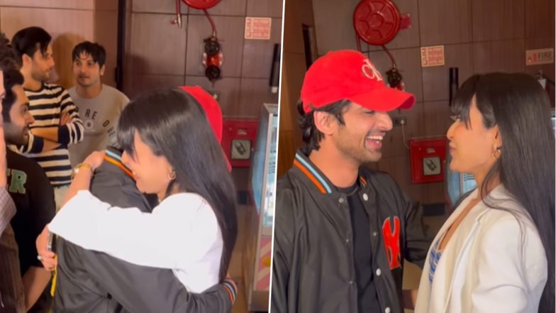 Bigg Boss 17’s Abhishek Kumar and Khanzaadi Share a Warm Hug As They Meet Each Other After a Long Time; AbhiZaadi Fans Can’t Miss Out on This Video – Watch