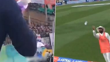 Akash Deep Wins Hearts, Gives Bottle to Fan Seeking Water During IND vs ENG 5th Test 2024 in Dharamshala; Video Goes Viral
