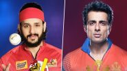 Telugu Warriors Team Vs Punjab De Sher CCL 2024 Match Update: Akkineni Akhil's Team Clinches Victory by 5 Wickets Against Sonu Sood's Team in Celeb Cricket Tournament's Seventh Match! – See Score Summary Inside!