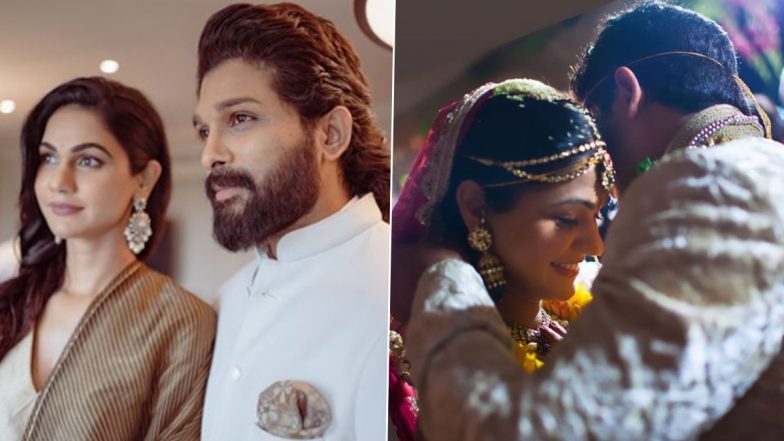 Allu Arjun Shares Unseen Wedding Pic With Wife Sneha Reddy on Their 13th Anniversary (See Pic)