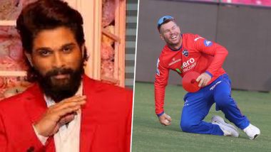 ‘How Good Is This Legend’ David Warner Congratulates Allu Arjun After Pushpa Star Gets Wax Statue at Madame Tussauds Museum (See Post)
