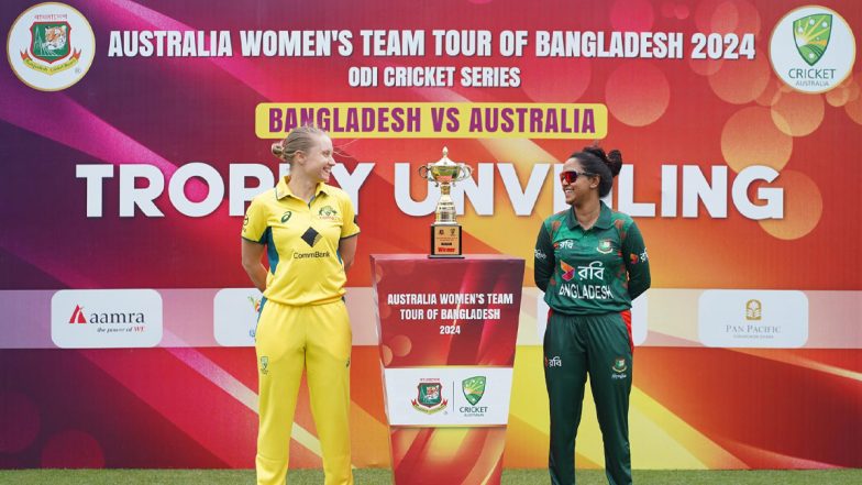 How To Watch BAN W vs AUS W 1st ODI 2024 Live Streaming Online: Get Telecast Details of Bangladesh Women vs Australia Women Cricket Match With Timing in IST