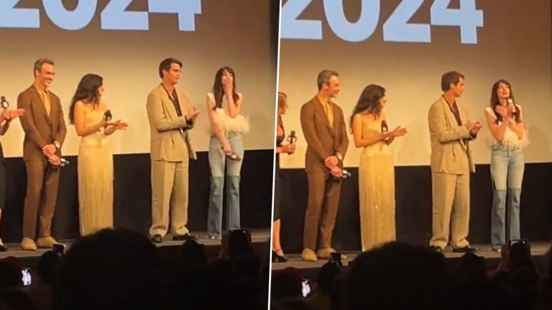 Anne Hathaway Gets Teary-Eyed At The Idea Of You SXSW Premiere, Says ...