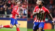 Atletico Madrid 2(3)-1(2) Inter Milan, UEFA Champions League 2023&ndash;24: Antoine Griezmann and Memphis Depay Score As Los Colchoneros Prevail on Penalties