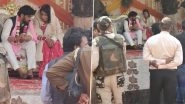 Gangster Kala Jatheri Ties Knot With Lady Don: Kala Jathedi Gets Married to &lsquo;Revolver Rani&rsquo; Anuradha Choudhary Under Tight Security Cordon (Watch Video)