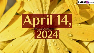 April 14, 2024: Which Day Is Today? Know Holidays, Festivals and Special Events Falling on Today's Calendar Date
