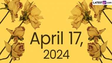 April 17, 2024: Which Day Is Today? Know Holidays, Festivals and Special Events Falling on Today's Calendar Date