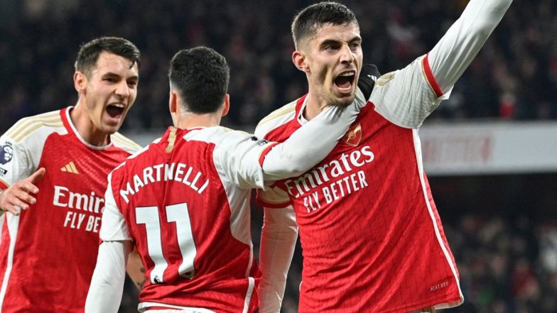 How to Watch Arsenal vs Luton Town Premier League 2023–24 Free Live Streaming Online in India? Get EPL Match Live Telecast on TV & Football Score Updates in IST