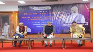 Chakshu Portal Launched: Union Minister Ashwini Vaishnaw Launches Chakshu Portal To Report Fraud Calls, Messages, Phone Number Leaks by Firms