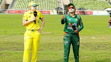 How to Watch BAN-W vs AUS-W 3rd ODI 2024 Free Live Streaming Online? Get Telecast Details of Bangladesh Women vs Australia Women Cricket Match With Timing in IST