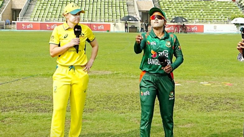 How to Watch BAN-W vs AUS-W 3rd ODI 2024 Free Live Streaming Online? Get Telecast Details of Bangladesh Women vs Australia Women Cricket Match With Timing in IST