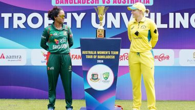 How To Watch BAN W vs AUS W 1st T20I 2024 Live Streaming Online: Get Telecast Details of Bangladesh Women vs Australia Women Cricket Match With Timing in IST