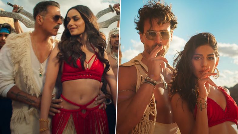 Bade Miyan Chote Miyan Song ‘Wallah Habibi’ Out: Akshay Kumar and Tiger Shroff’s Peppy Track Is an Absolute Banger (Watch Video)