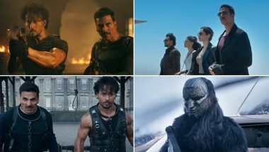 Bade Miyan Chote Miyan Trailer: Akshay Kumar and Tiger Shroff Team Up to Take On Prithviraj Sukumaran in Ali Abbas Zafar’s Action-Packed Film (Watch Video)