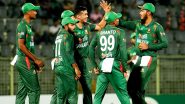 United States of America vs Bangladesh 1st T20I Free Live Streaming Online on FanCode: Get TV Channel Telecast Details of USA vs BAN T20 Cricket Match on Television