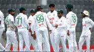Bangladesh vs Sri Lanka Free Live Streaming Online, 2nd Test 2024: How To Watch BAN vs SL Cricket Match Live Telecast on TV?