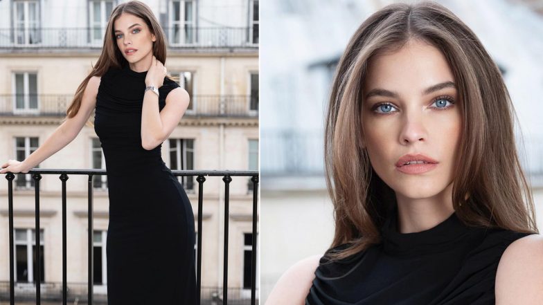 Barbara Palvin Stuns in a Gorgeous Black Bodycon Dress, Makes a Stunning Style Statement at an Event in Paris (View Pics)