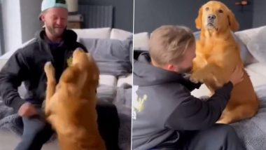 Adorable! Ben Duckett's Pet Dog Max Welcomes England Batter With Cuddles As He Returns From A Long Tour of India, Video Goes Viral!