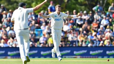Ben Sears Dismisses Steve Smith To Take His Maiden Test Wicket, Achieves Feat During NZ vs AUS 2nd Test 2024 (Watch Video)