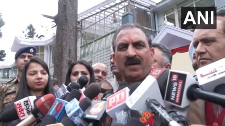 CM Sukhvinder Singh Sukhu Calls Kangana Ranaut ‘Daughter of Himachal Pradesh’ Amid Supriya Shrinate Post (Watch Video)