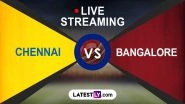 IPL 2024 Chennai Super Kings vs Royal Challengers Bengaluru Free Live Streaming Online on JioCinema: Get TV Channel Telecast Details of CSK vs RCB T20 Cricket Match on Star Sports