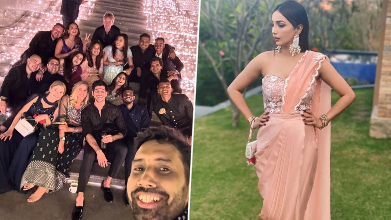 Inside Taapsee Pannu-Mathias Boe’s Secret Udaipur Wedding: Kanika Dhillon Stuns in a Saree, Pavail Gulati’s Pics With Actress’ Sister Shagun Go Viral