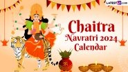 Chaitra Navratri 2024 Dates From Ghatasthapana to Ram Navami: Know Puja Vidhi, Fasting Rituals and More About the Hindu Festival Worshipping Navadurga