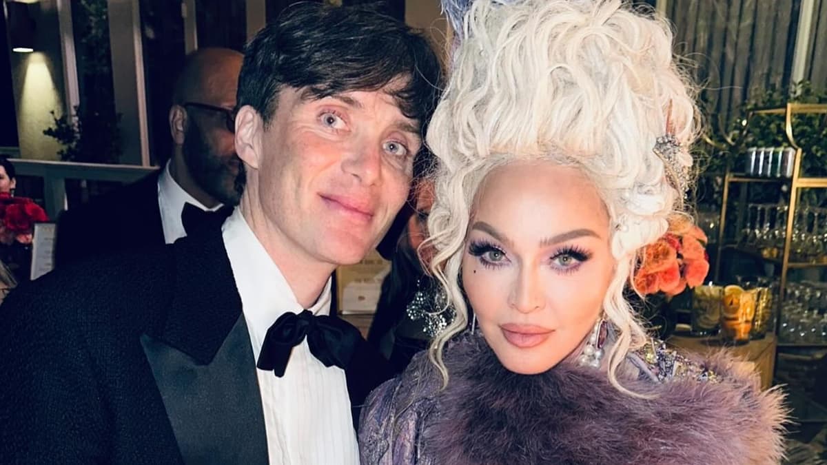 ‘Queen of Pop’ Madonna Poses With Oppenheimer Actor Cillian Murphy at 2024 Oscars Party (View Pics)