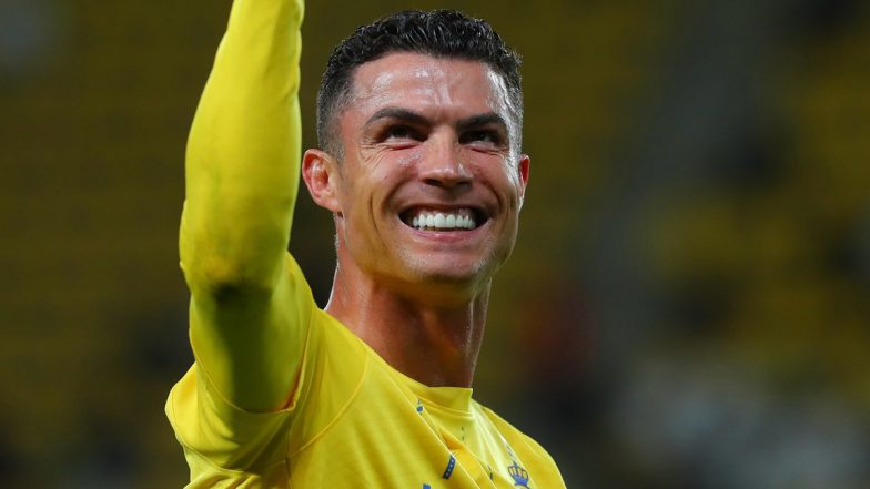 ‘This Is How We Do It…’, Cristiano Ronaldo Reacts After Scoring Hat-Trick in Al-Nassr’s 5–1 Win Over Al-Tai in Saud Pro League 2023–24 (View Post)