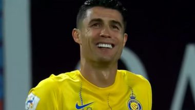 Cristiano Ronaldo Spotted Crying After Al-Ain Scores Equaliser Against Al-Nassr in AFC Champions League 2023–24 Quarter-Final Second Leg (Watch Video)