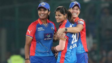 Delhi Capitals vs Gujarat Giants WPL 2024 Free Live Streaming Online: Watch TV Telecast of DC-W vs GG-W Women’s Premier League T20 Cricket Match on Sports18 and JioCinema Online